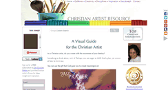 Desktop Screenshot of christian-artist-resource.com